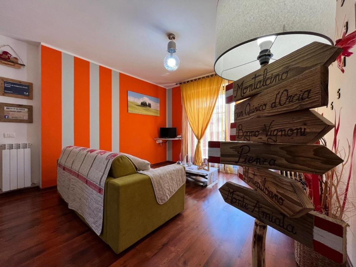 Goccia In Valdorcia Smart Home San Quirico dʼOrcia Exteriör bild
