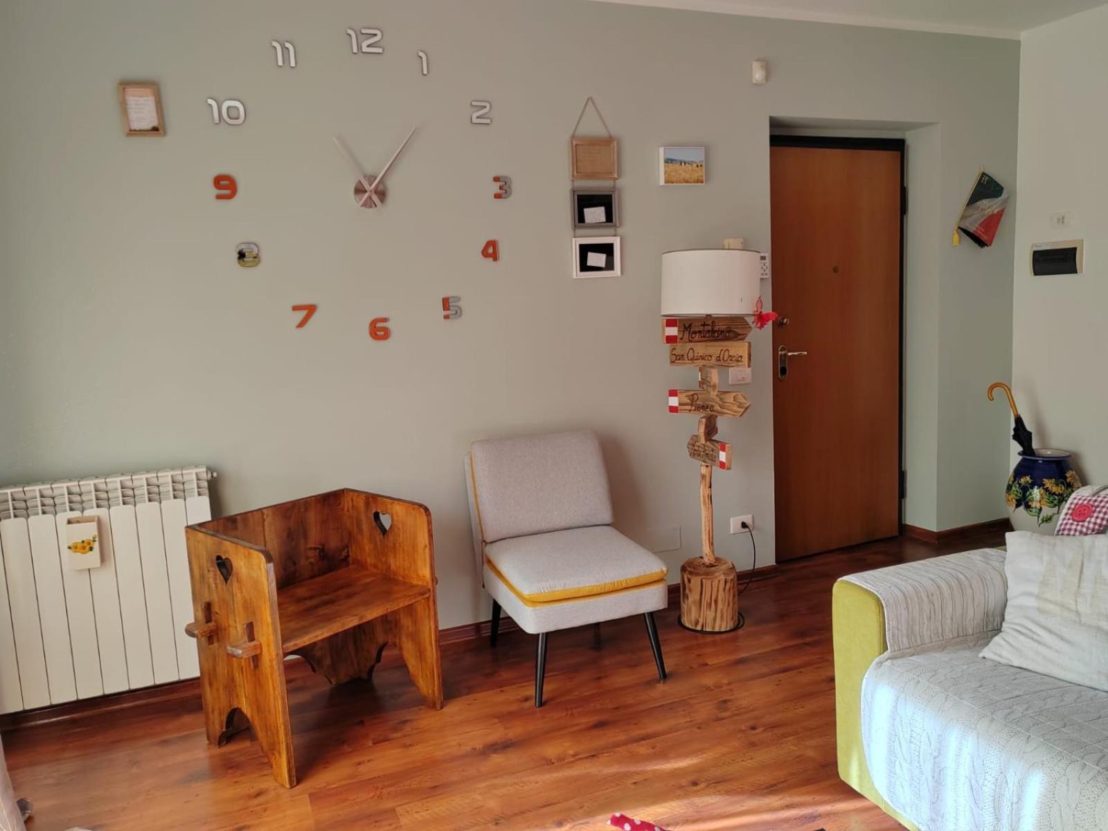 Goccia In Valdorcia Smart Home San Quirico dʼOrcia Exteriör bild
